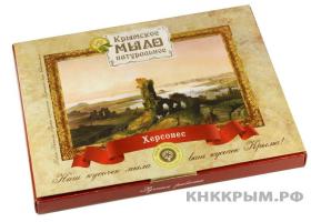 Сувенирный набор крымского мыла с картинами К.Боссоли(4 бруска по 50 г.), 200 г : Херсонес